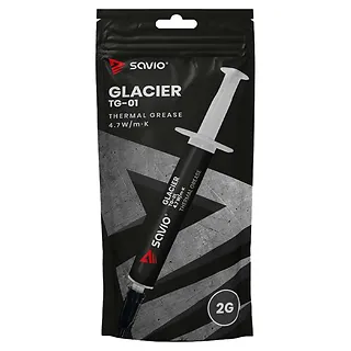 Savio Pasta termoprzewodząca GLACIER TG-01 4.7W/m-K, 2g