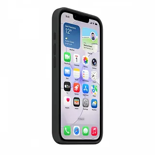 Apple Etui silikonowe z MagSafe do iPhonea 17e - czarne