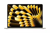Apple MacBook Air 15.3 cala: M5 10/10, 24GB, 1TB SSD, bez zasilacza - Księżycowa poświata