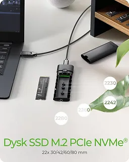 IcyBox Obudowa dysku IB-1806MT-CU31 M.2 NVMe SSD 10 Gbps