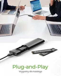 IcyBox Obudowa dysku IB-1806MT-CU31 M.2 NVMe SSD 10 Gbps