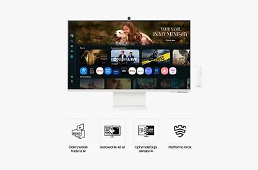 Samsung Monitor 32 cale LS32FM801UUXDU