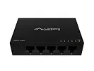 Lanberg Switch DSM1-1005 5X 1GB/S niezarządzalny Gigabit Ethernet Desktop 12V ( obudowa metalowa)