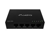 Lanberg Switch DSM1-1005 5X 1GB/S niezarządzalny Gigabit Ethernet Desktop 12V ( obudowa metalowa)