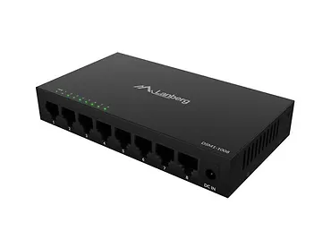 Lanberg Switch DSM1-1008 8X 1GB/S niezarządzalny Gigabit Ethernet Desktop 12V ( obudowa metalowa)
