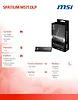 MSI Dysk SSD SPATIUM M571 DLP 2TB M.2 PCIe 5.0 14500/11000