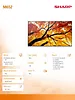 Sharp Monitor M652 65 cali 24/7 550cd/m2