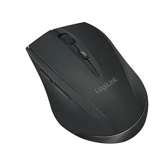 LogiLink Mysz bezprzewodowa BT 5.0,ergonomiczna, czarna