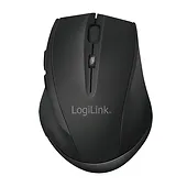 LogiLink Mysz bezprzewodowa BT 5.0,ergonomiczna, czarna
