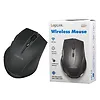 LogiLink Mysz bezprzewodowa BT 5.0,ergonomiczna, czarna