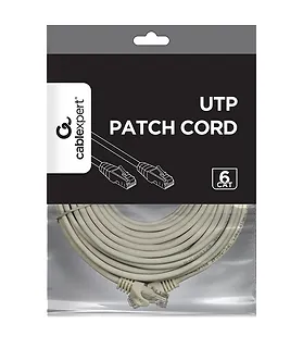 Gembird Kabel sieciowy Patch cord Kat.6 UTP 15m szary