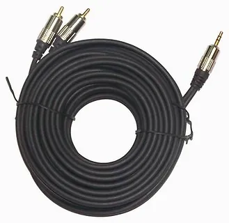 Gembird Kabel 3.5mm stereo 2*RCA 1.5m, pozłacane złącza