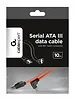 Gembird Kabel do dysk&oacute;w SATA DATA III (6GB/S)10cm metalowe zatrzaski kątowy