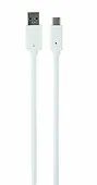 Gembird Kabel USB 3.0 typ C(AM/CM) 0.5m biały