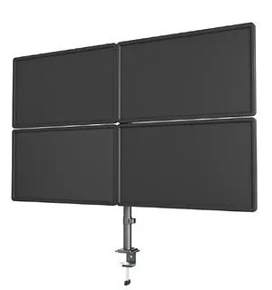 Gembird Ramię biurkowe dla czterech monitor&oacute;w (regulowane), 13- 32 cali
