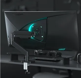 Gembird Ramię biurkowe, regulowane na monitor od 17 do 32 cale,    obciążenie do 10 kg, kolor czarny