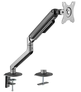 Gembird Ramię biurkowe na monitor (regulowane) od 17 do 32 cale,   obciążenie do 9kg, kolor szary