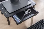 Gembird Podstawka regulowana pod monitor z szufladą