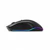 Gembird Mysz Firebolt 6-przyciskowa bezprzewodowa gamingowa z podświetleniem RGB, czarna