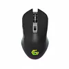 Gembird Mysz Firebolt 6-przyciskowa bezprzewodowa gamingowa z podświetleniem RGB, czarna