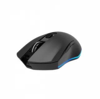 Gembird Mysz Firebolt 6-przyciskowa bezprzewodowa gamingowa z podświetleniem RGB, czarna
