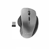 Gembird Mysz optyczna bezprzewodowa, 6 przycisk&oacute;w, kolor czarno-szara, nano odbiornik