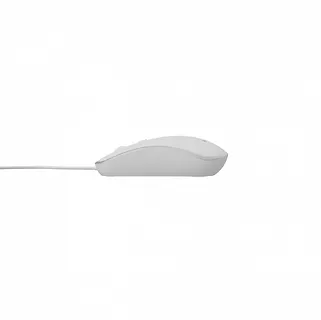 Gembird Mysz optyczna USB 1.35m biało-srebrna