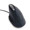 Gembird Mysz optyczna ergonomiczna przewodowa mysz optyczna z 6 przyciskami,  kolor szary