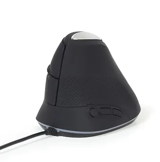 Gembird Mysz optyczna ergonomiczna przewodowa mysz optyczna z 6 przyciskami,  kolor szary