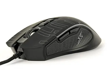 Gembird Mysz gamingowa z podświetleniem RGB, USB czarna