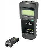 Gembird Cyfrowy tester kabli sieciowych, Cat 5E/6E, koncentryczne, telefoniczne