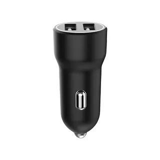 Gembird Ładowarka samochodowa USB 2-portowa, 3.1 A, czarna