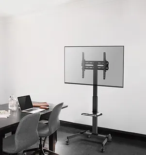 Gembird Stojak pod telewizor z regulacją wysokości, mobilny, na k&oacute;łkach, 32-55 cale