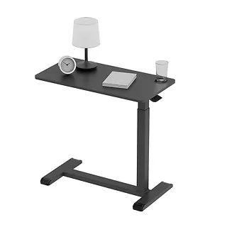 Gembird Mobilny stolik pod laptopa z k&oacute;łkami, regulacja wysokości, czarny