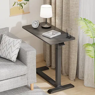 Gembird Mobilny stolik pod laptopa z k&oacute;łkami, regulacja wysokości, czarny