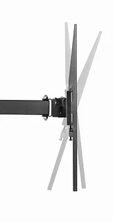 Gembird Uchwyt ścienny na telewizor (obr&oacute;t i pochylenie),32-55 cali do 35kg, Czarny