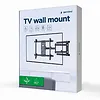 Gembird Uchwyt ścienny do telewizora (obracany i pochylany), 37cali-80 cali, do 50kg, czarny