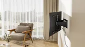 Gembird Pełnoobrotowy uchwyt ścienny do telewizora, 43 cale-90 cali, do 50kg, czarny