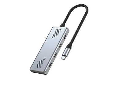 Gembird HUB USB3.2 Gen2 typ C, 4 porty USB-C