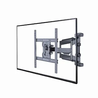 Gembird Uchwyt ścienny do telewizora (obracany i pochylany), 32cale-75 cali, do 45kg, Czarny