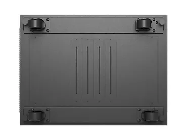 Lanberg Szafa instalacyjna rack stojąca 19" 24U 600x800 czarna drzwi perforowane LCD ( Flat pack) V2