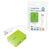 LogiLink HUB USB 2.0 4-portowy Smile - zielony