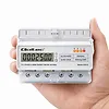 Qoltec Tr&oacute;jfazowy elektroniczny licznik | miernik zużycia energii na szynę DIN | 400V | 100A | LCD | LED | 7P