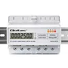 Qoltec Tr&oacute;jfazowy elektroniczny licznik | miernik zużycia energii na szynę DIN | 400V | 100A | LCD | LED | 7P