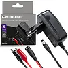 Qoltec Ładowarka do akumulatora AGM GEL STD | Prostownik 6V/12V | 6W |  5.5x2.1 | kabel 1.8m