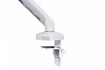 Digitus Ramię biurkowe pojedyncze z zaciskiem i sprężyną mechaniczną 1x LCD max. 35" 10kg, VESA: 75x75, 100x100, białe