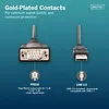 Digitus Kabel adapter USB 2.0 - DB9 RS232 M/Ż, chipset FTDI (FT232RNL), PVC, czarny, 1.8 m