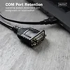 Digitus Kabel adapter USB 2.0 - DB9 RS232 M/Ż, chipset FTDI (FT232RNL), PVC, czarny, 1.8 m