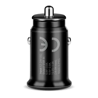 everActive Ładowarka samochodowa CC-15QC QC3.0 18W 1XUSB + kabel USB-C 1m