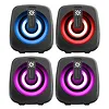Defender Głośniki komputerowe J1 2.0 6W LED USB czarne